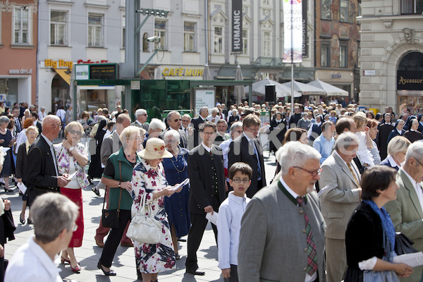 Fronleichnamsprozession 2012-1969