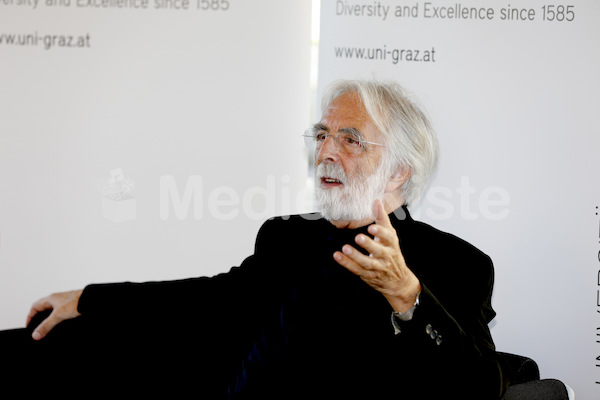 Michael Haneke erhaelt den Ehrendoktor der Universitaet Graz-1014