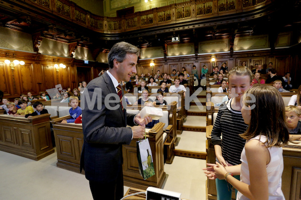 Ministranten beim Grazer  Bürgermeister Nagl 