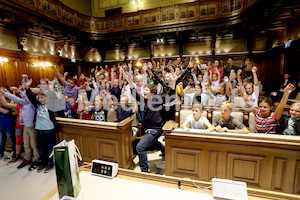 Ministranten beim Grazer  Bürgermeister Nagl 