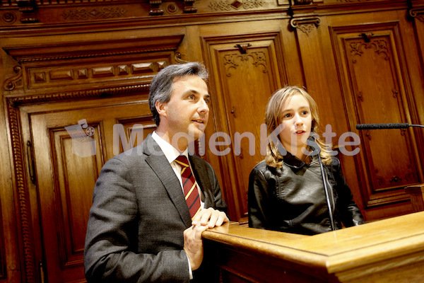 Ministranten beim Grazer  Bürgermeister Nagl 